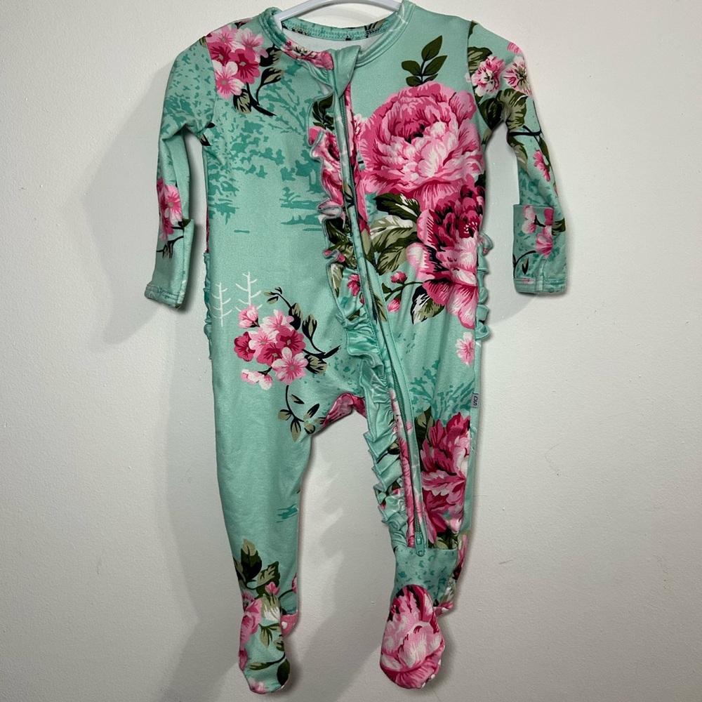 Double the Sprinkle Valentina Baby Ruffle Pajama